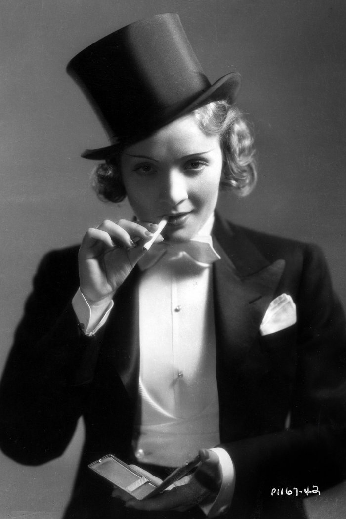 marlene dietrich tuxedo