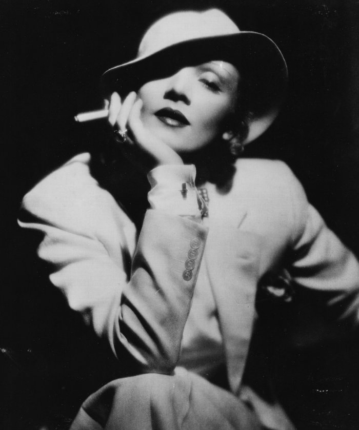 marlene dietrich men's suit