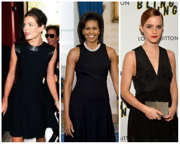 Charlotte Casiraghi 2014, Michelle Obama 2009, Emma Watson 2013