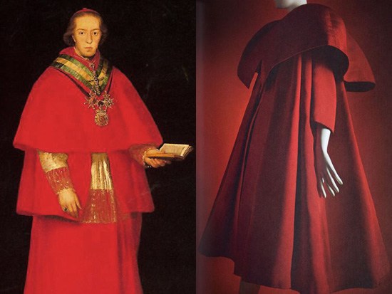 Goya, Cardinale Louis Maria di Borbone 1798 ca. - Balenciaga, inverno 1954