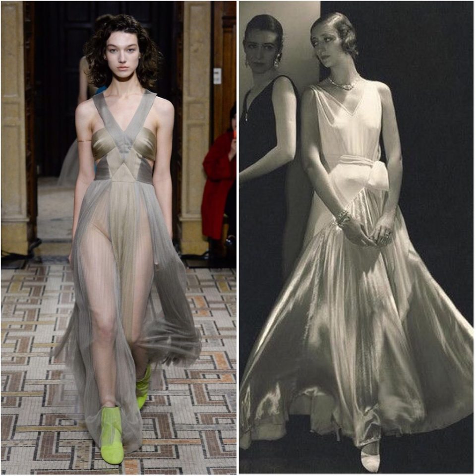 Vionnet oggi Vs Vionnet anni '30