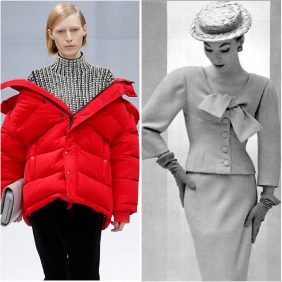 Balenciaga oggi Vs Balenciaga anni '50