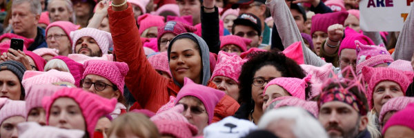 La PussyHat March di Gennaio 2017