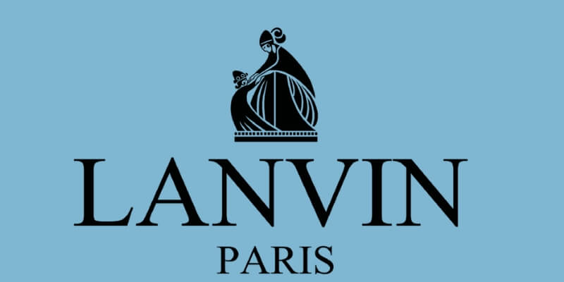 il logo di lanvin con la mamma e la bambina