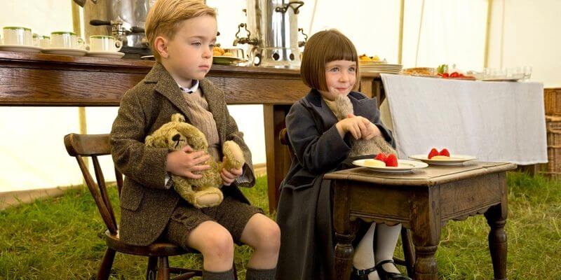 bambini a downton abbey