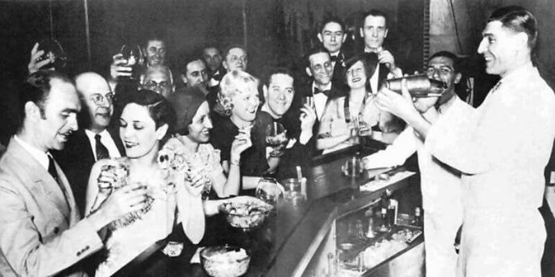 uno speakeasy degli anni '30