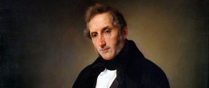 Alessandro Manzoni ritratto da Francesco Hayez