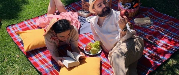 picnic sul prato