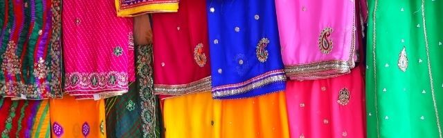dei sari indiani