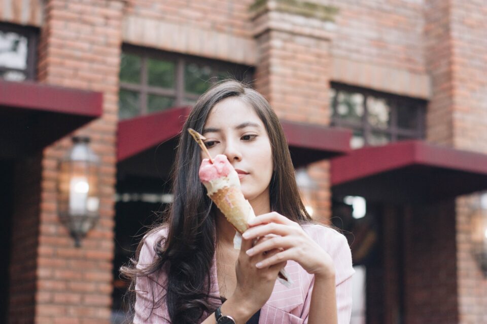 Galateo del gelato da passeggio